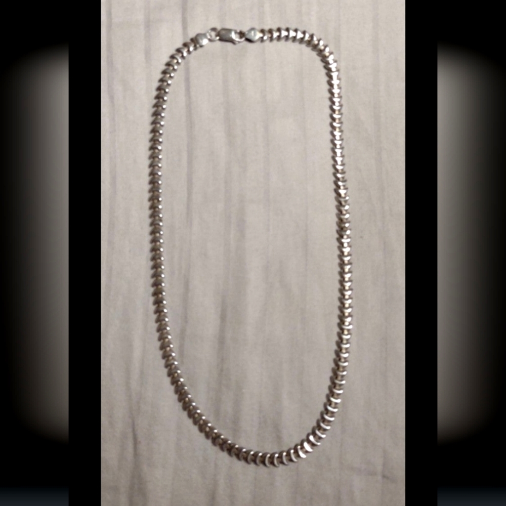 925 Sterling Silver Choker Necklace